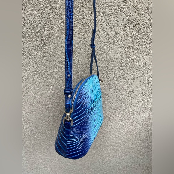 NWOT Brahmin Melbourne Collection Small Georgina Crossbody, Affinity Ombre - Picture 6 of 9